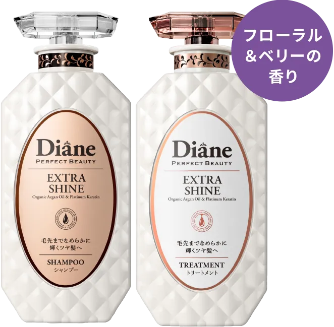 白のダイアン フローラル＆ベリーの香り