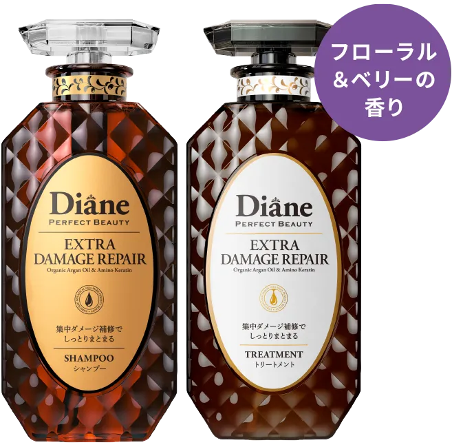 黒のダイアン フローラル＆ベリーの香り